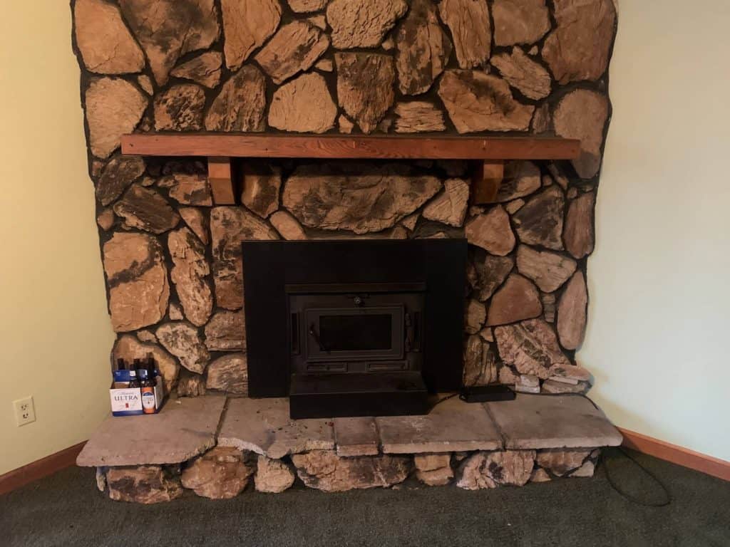 how to remodel an old house on a budget original fireplace