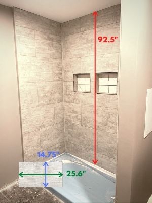 dumawall tile measurements