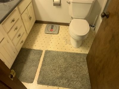 original bathroom flooring