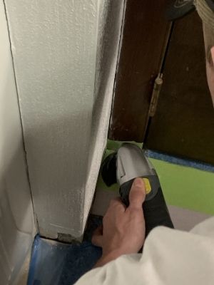 cutting the door frame - do you have to undercut door jambs for laminate flooring