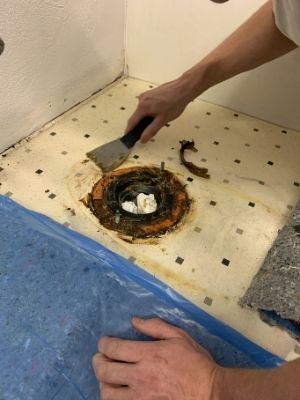 removing wax ring - how to remove a toilet to install laminate flooring