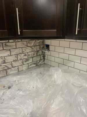 where to put grout