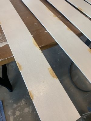 use the correct color wood filler