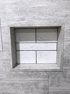 dumawall shower niche installation