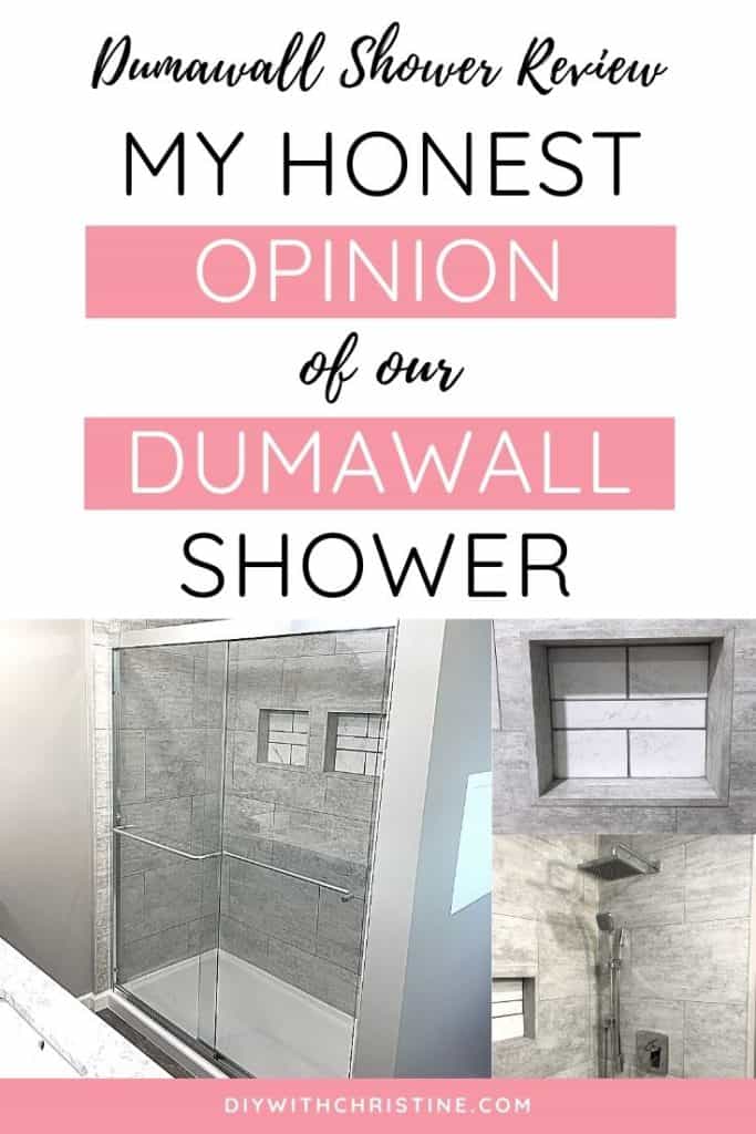 dumawall shower review pinterest pin