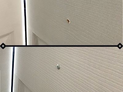 where to put handles on bifold doors - chip out hidden
