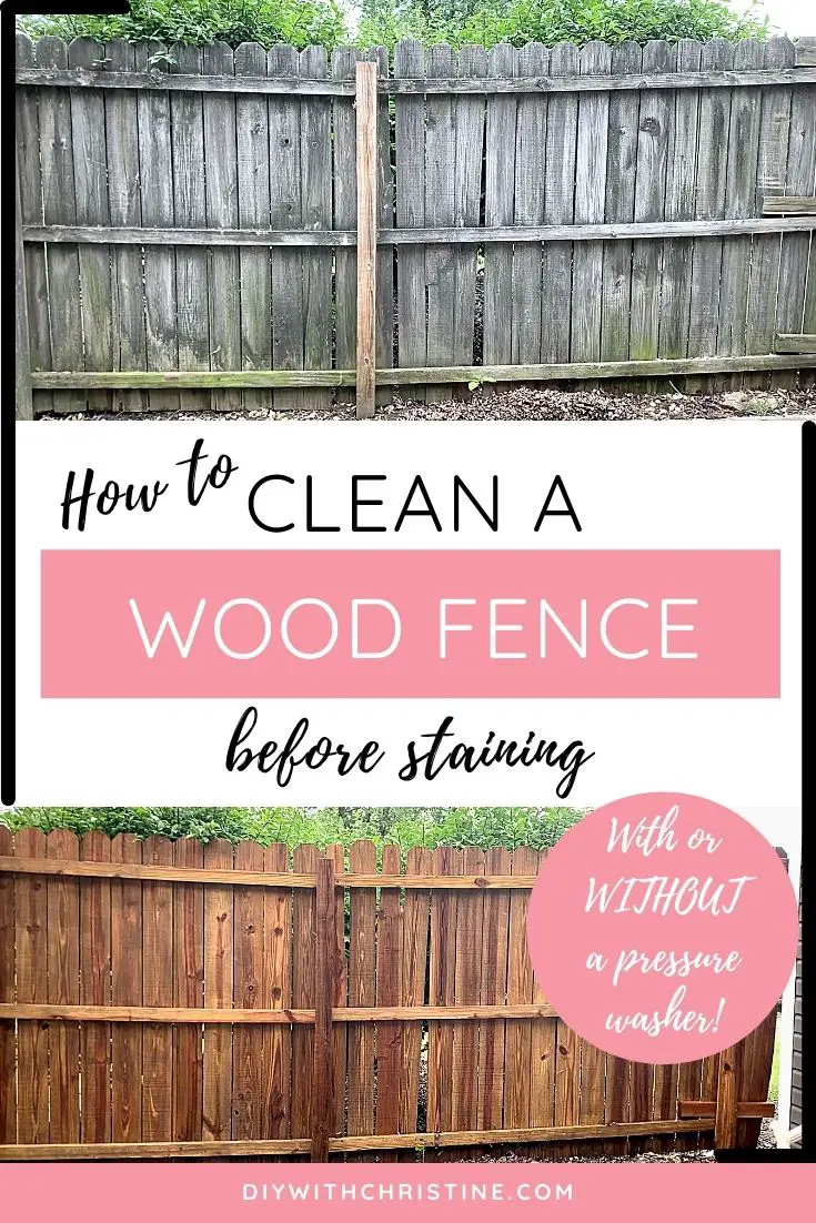 How To Clean A Wood Fence Before Staining 1 