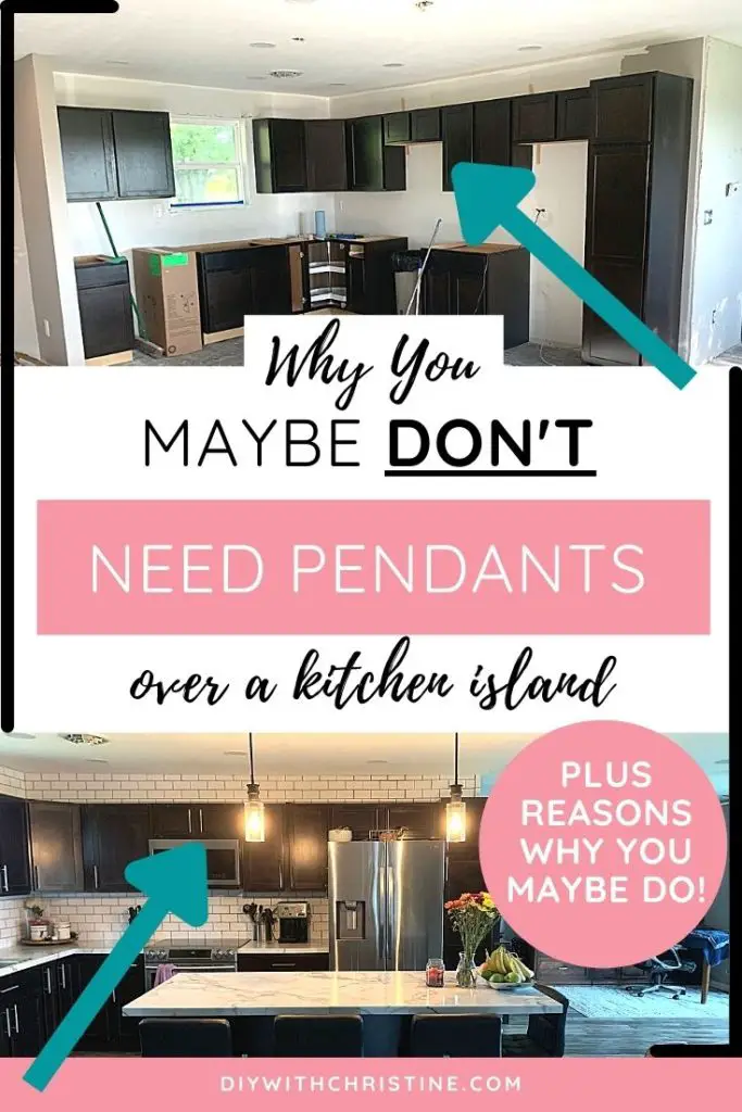 do kitchen islands need pendants