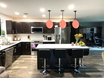 how many pendant lights do i need over an island