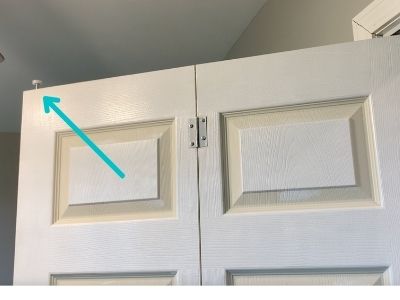 how to open bifold doors to paint easier