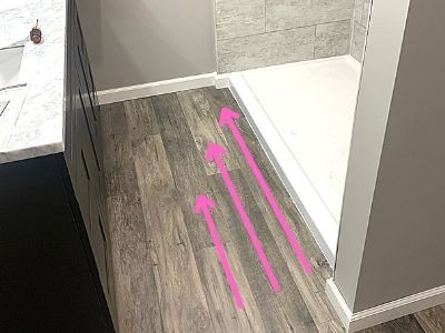 What Direction Should Laminate Flooring Be Installed In A Bathroom