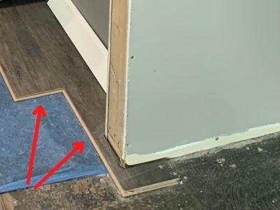 laminate flooring is gapping