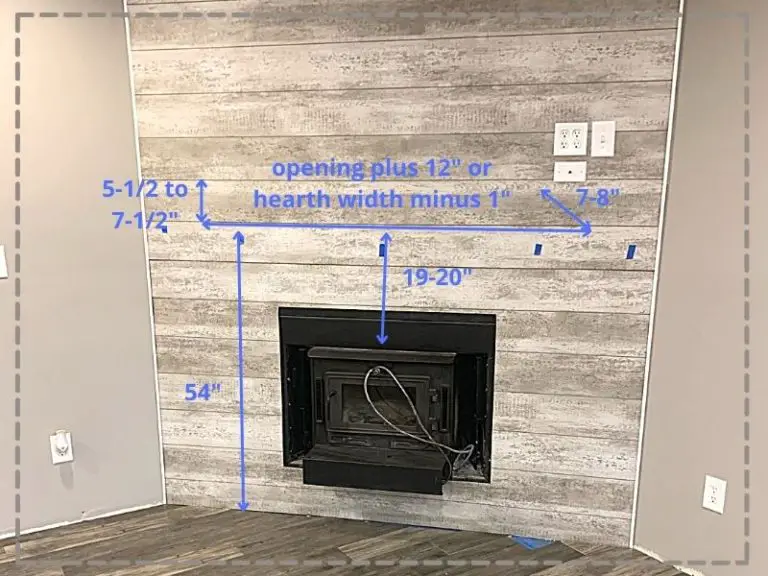 Ultimate Fireplace Mantel Dimension List For The Perfect Fit (With Pictures!) DIY With Christine