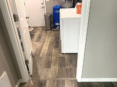 how to dry laminate flooring with water under it - how our floor turned out