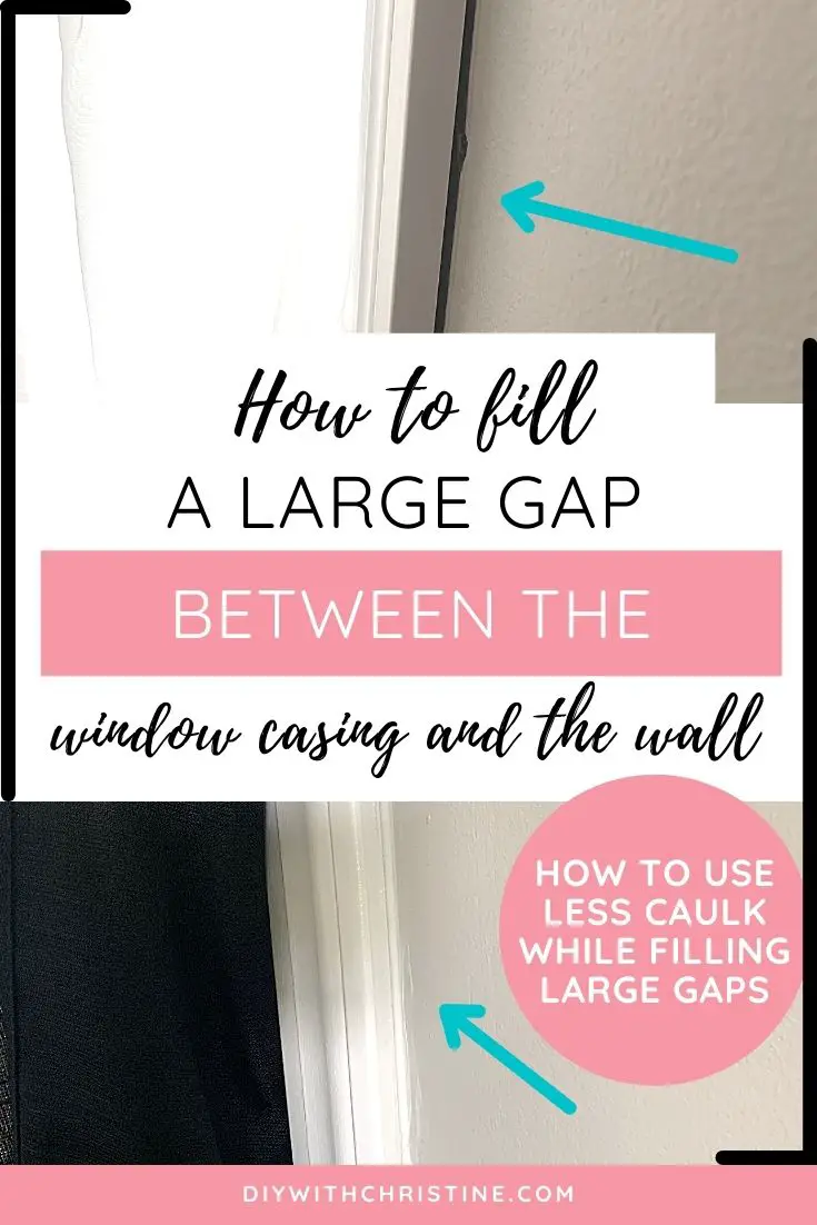 How To Fill A Large Gap Between Window Casing & A Wall (Picture