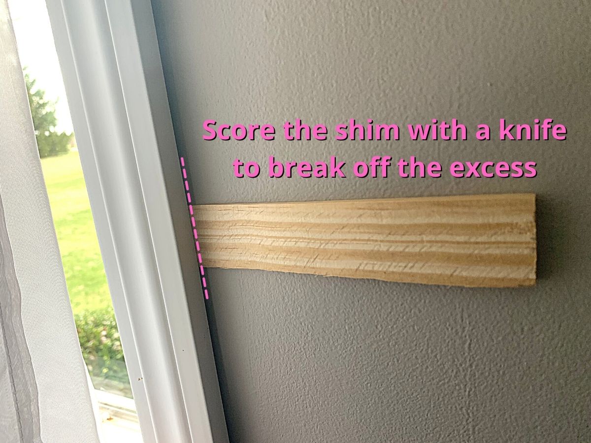How To Fill A Large Gap Between Window Casing & A Wall (Picture