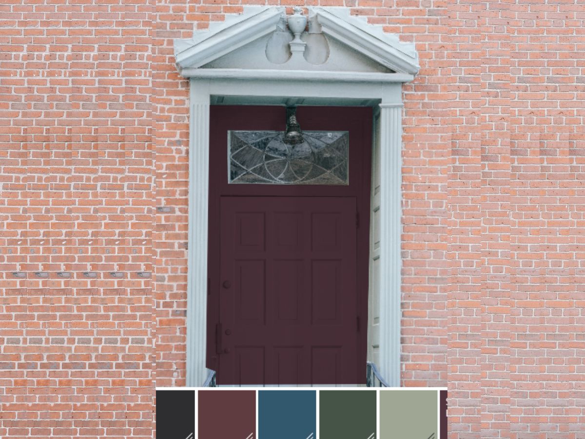 how-to-choose-a-front-door-color-for-a-brick-house-with-pictures