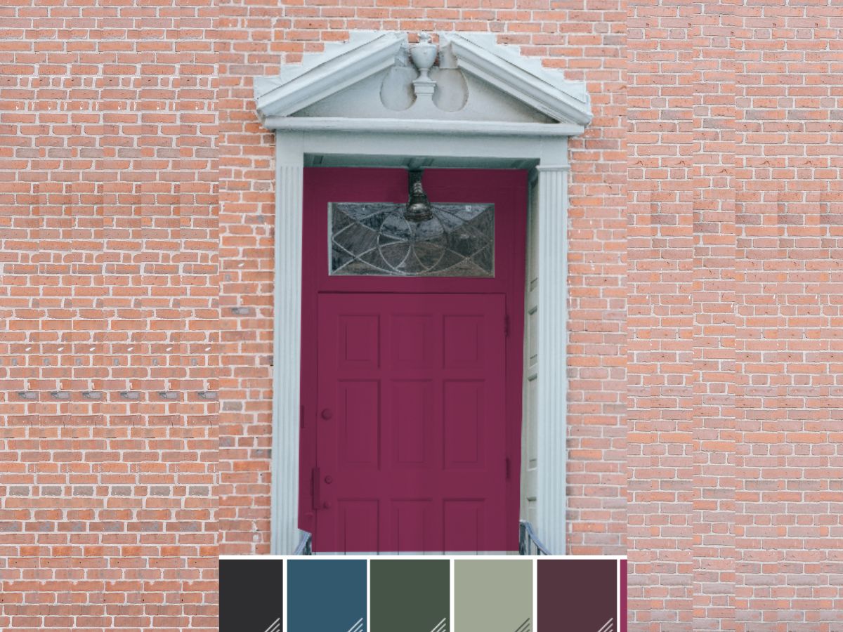 how-to-choose-a-front-door-color-for-a-brick-house-with-pictures