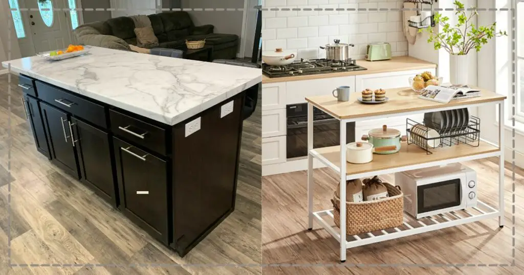 Fixed Vs Movable Kitchen Island Which Is Better DIY With Christine   Fixed Vs Movable Kitchen Island  1024x538 